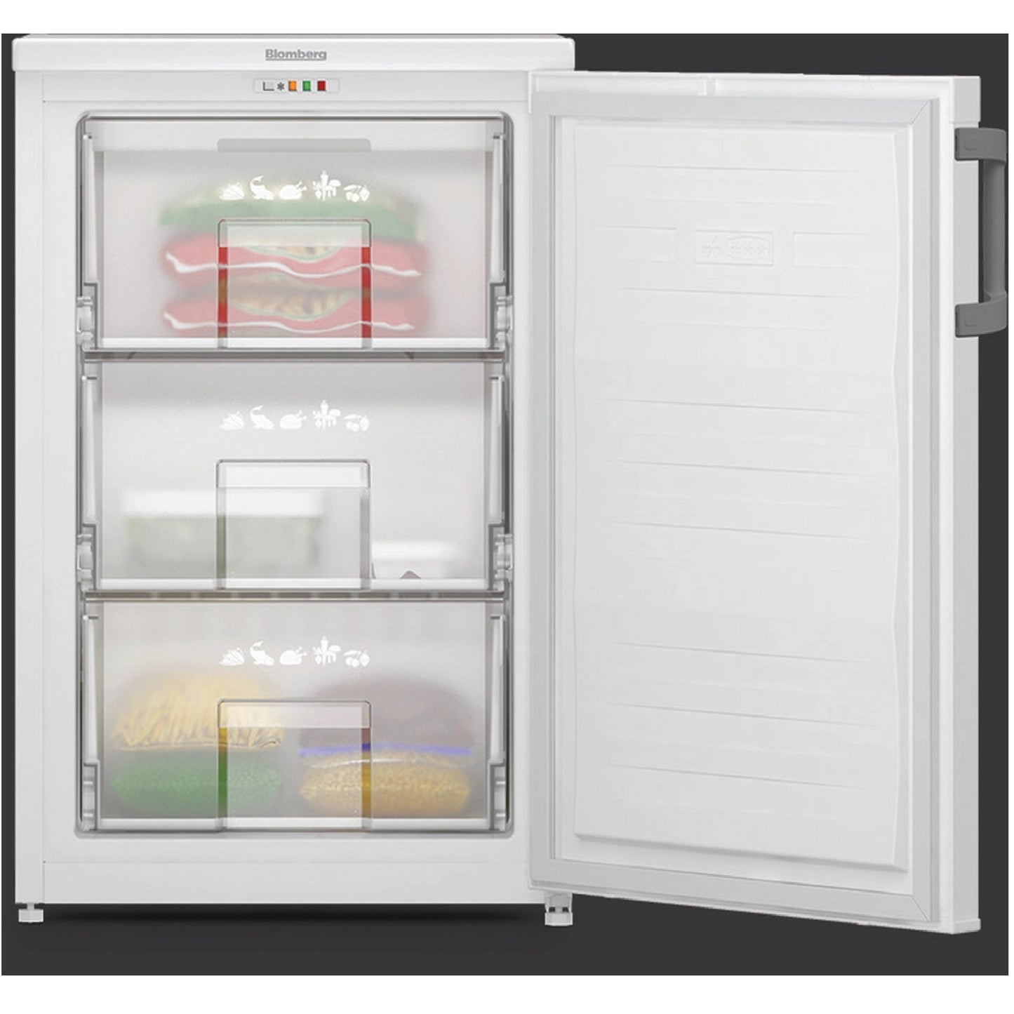 Blomberg 54cm Frost Free Tall Freezer - White