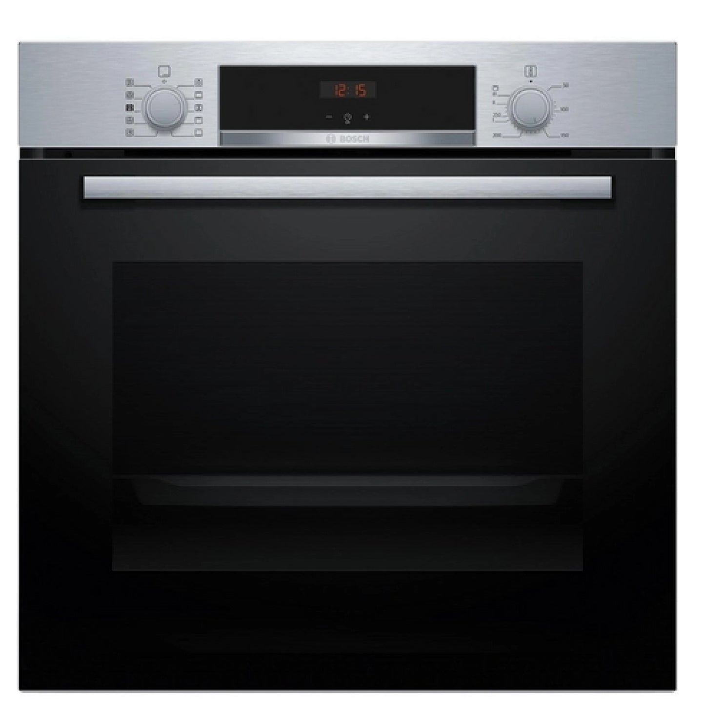 BOS-HQA574BS3B 59.4cm Built In Electric Single Oven - Stainless Steel