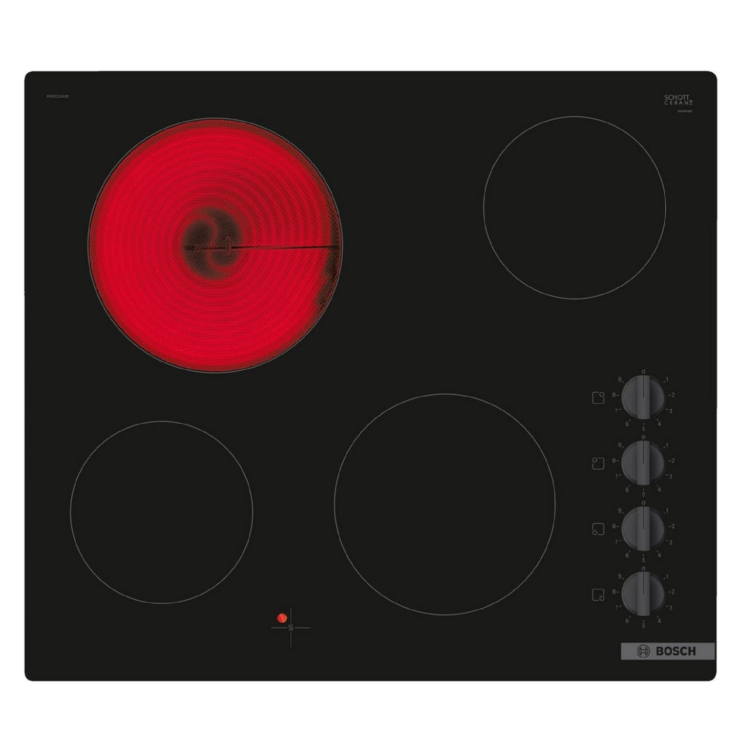 BOS-PKE611CA3E 60cm ceramic hob frameless