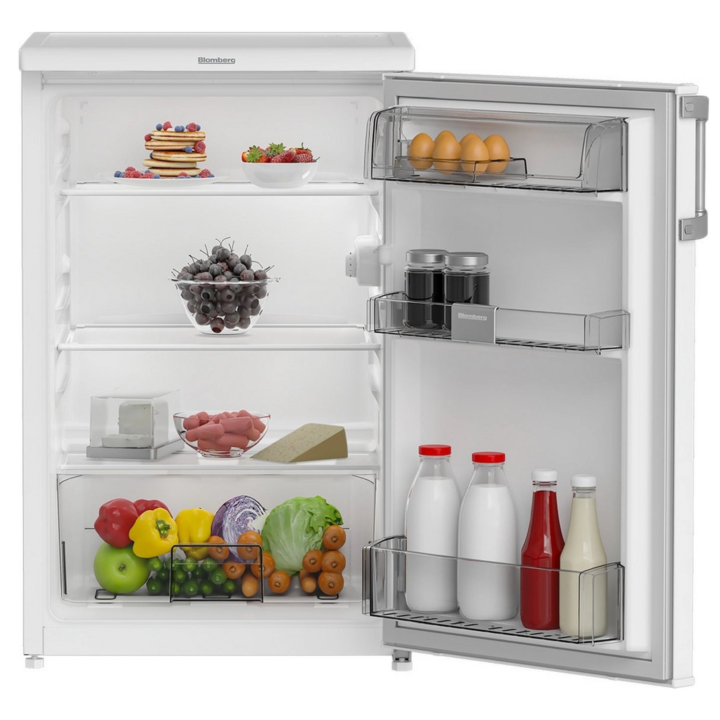 Blomberg 54cm Undercounter Larder Fridge - White