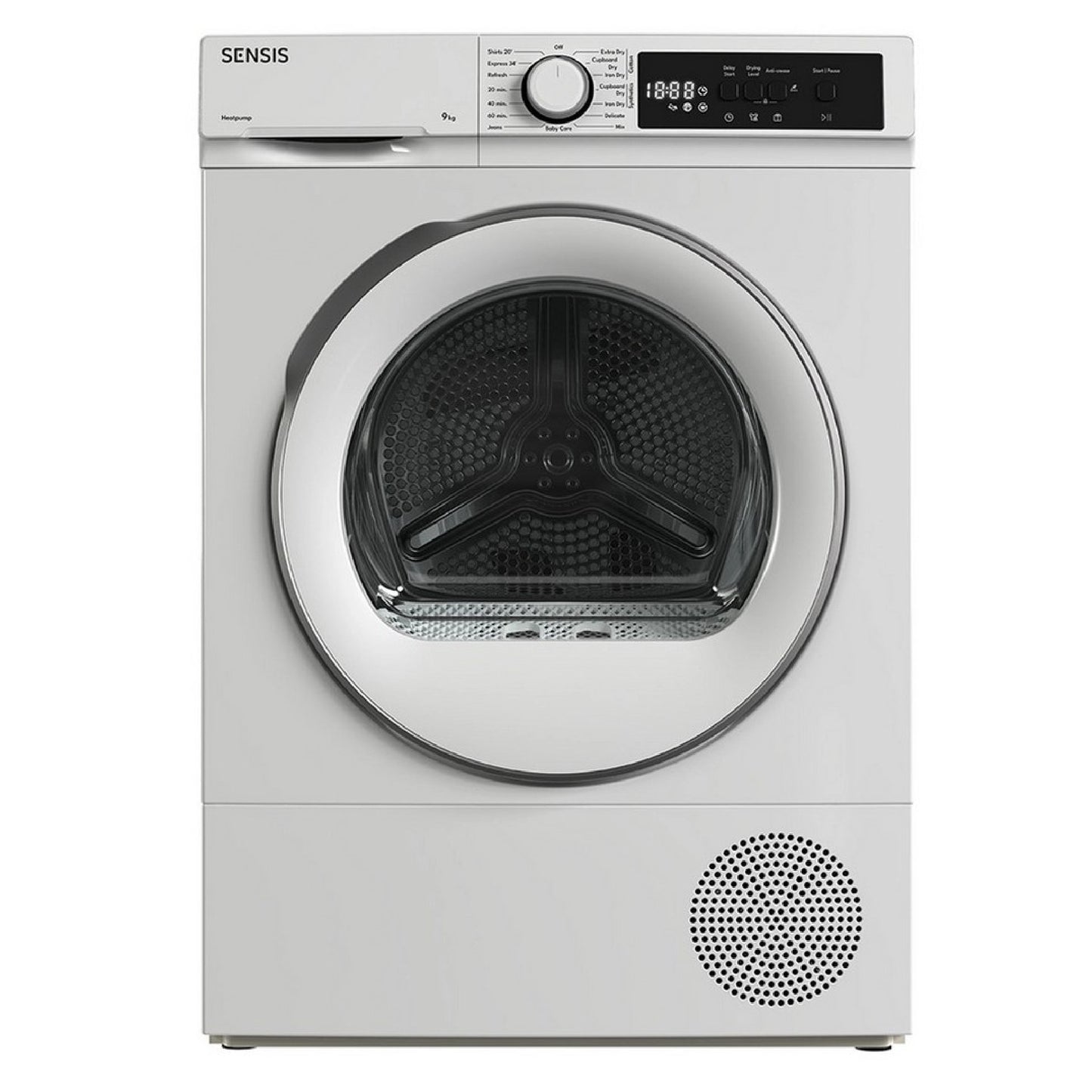 Sensis TDHF019A2W 9kg Heat Pump Tumble Dryer - White