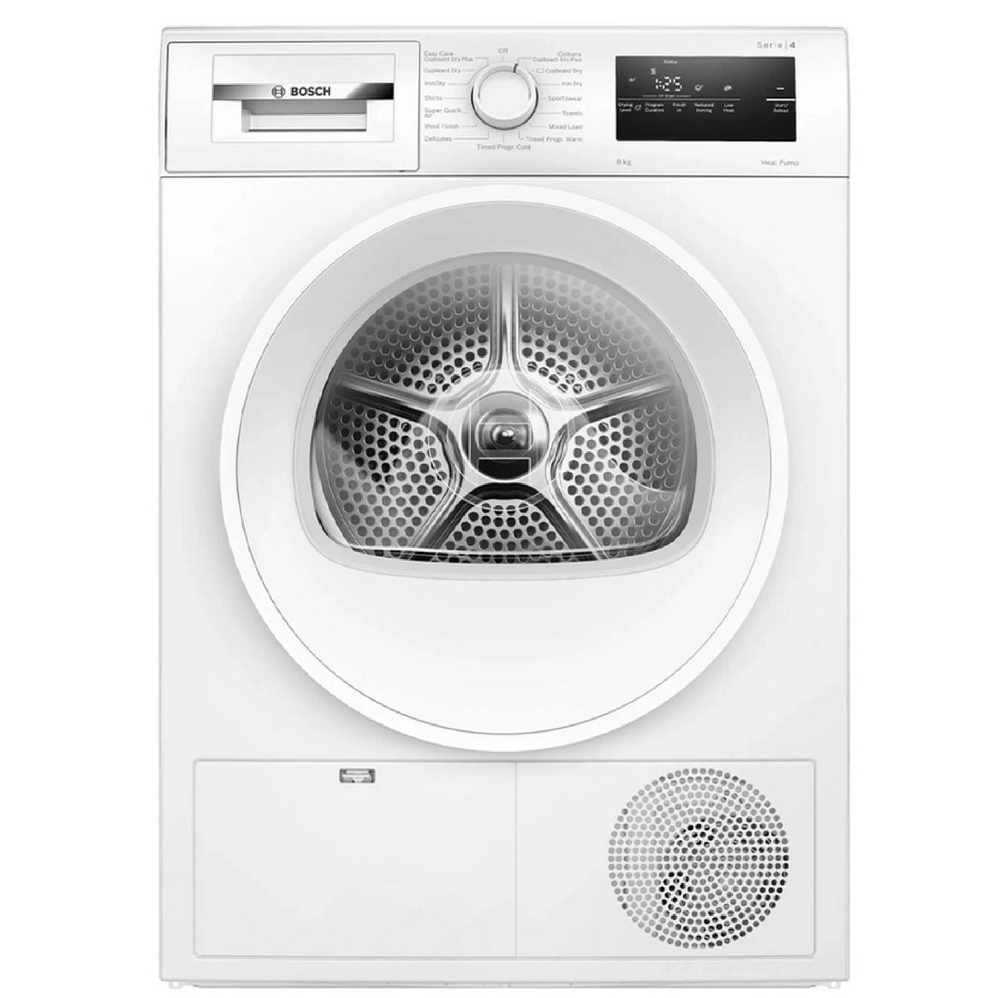 Bosch WTH85225GB 8kg Heat Pump Tumble Dryer - White