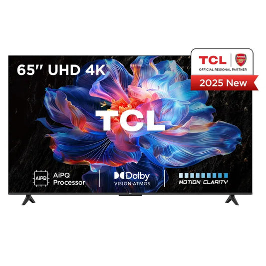 TCL 65" 4K Direct LED HDR Google TV (65V6C-UK)