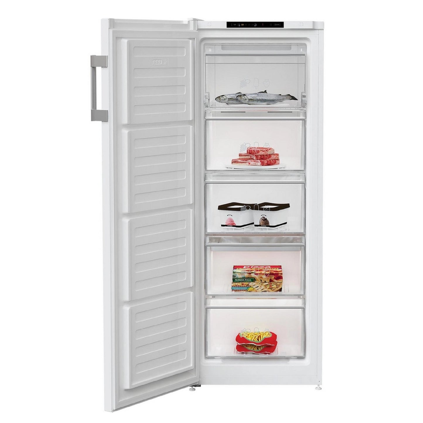 Blomberg 54cm Auto Defrost Tall Freezer - White