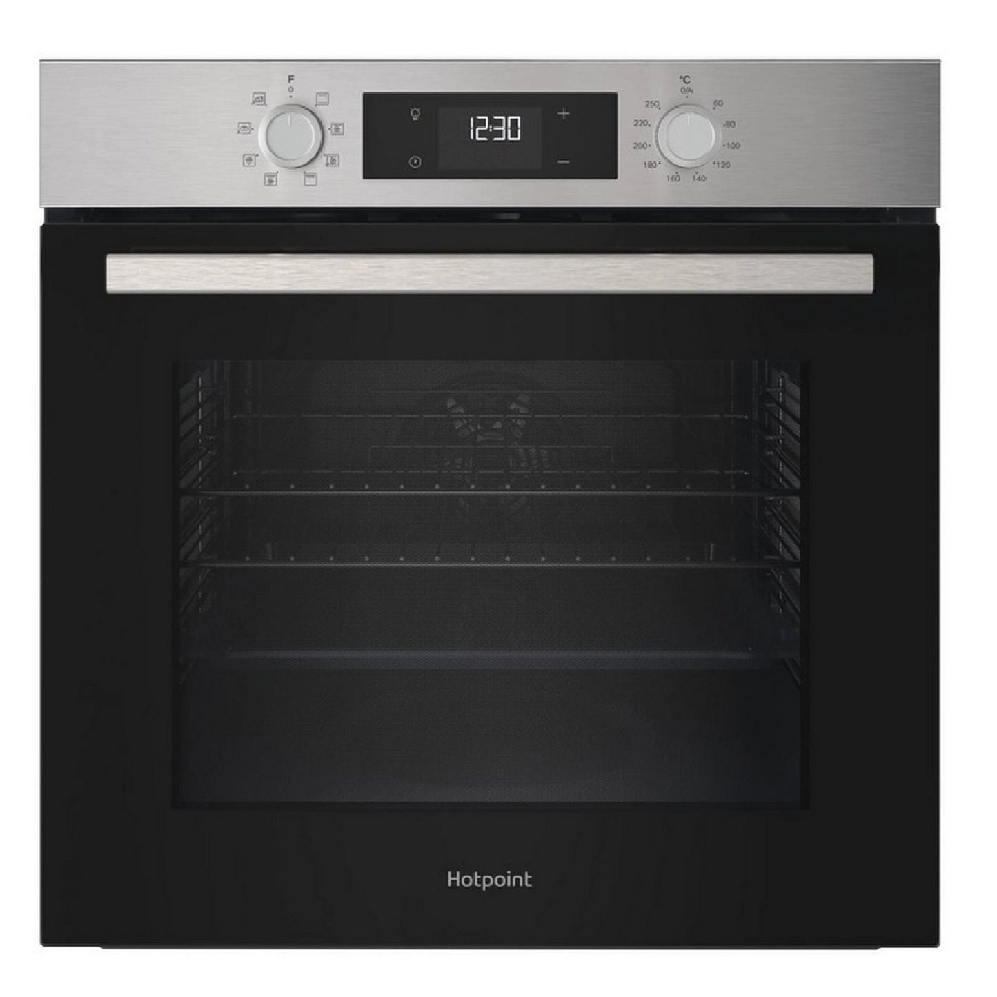 HOT-HOEU25CZXUK 59.5cm Built In Electric Single Oven - Stainless Steel