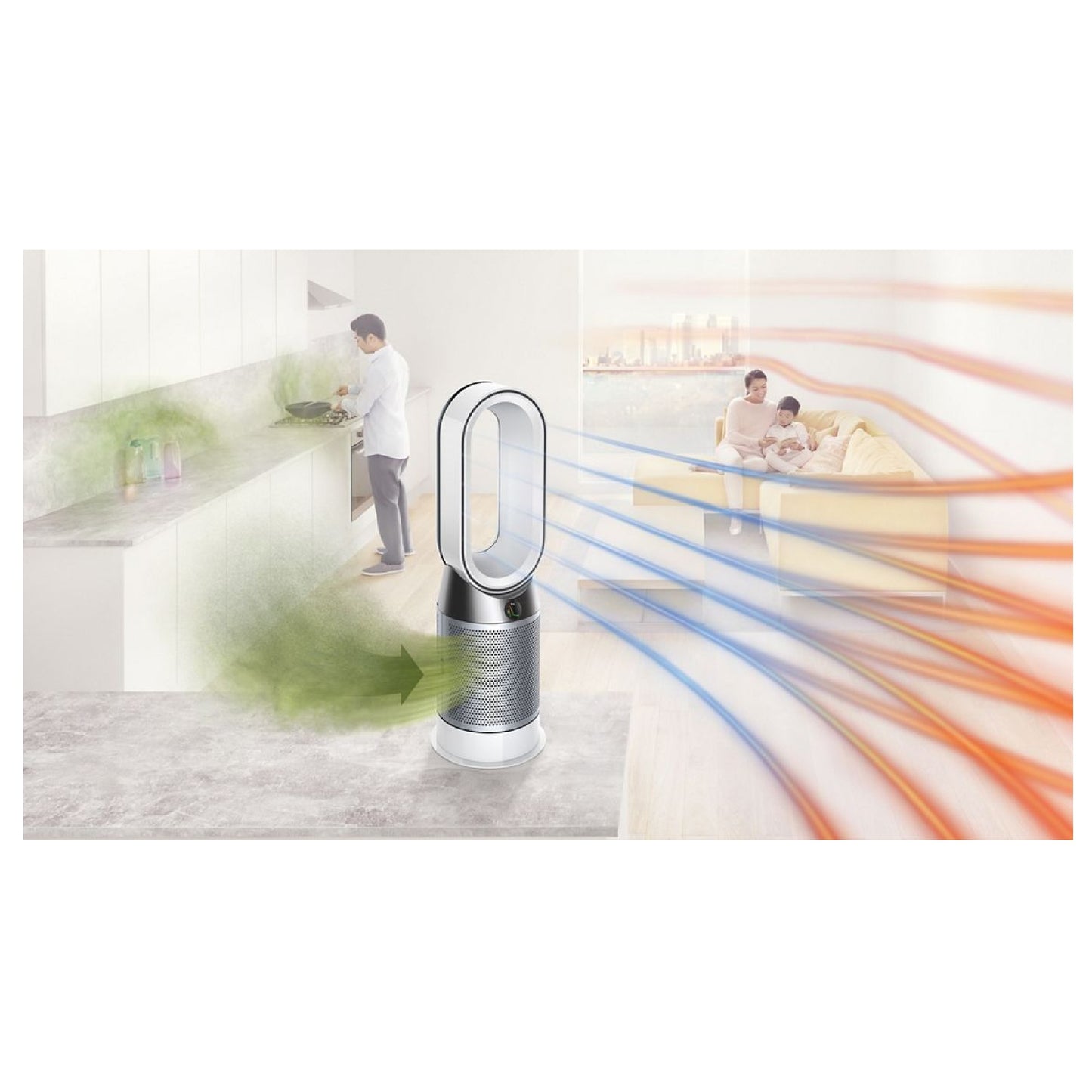 Dyson HP00 Fan Heater and Purifier