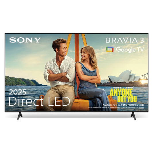 Sony BRAVIA 3 75" 4K LED HDR Google TV (K75S38B.UKA)