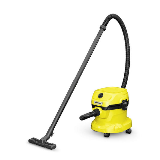 Karcher WD2 Plus Wet and Dry Vacuum Cleaner - Yellow