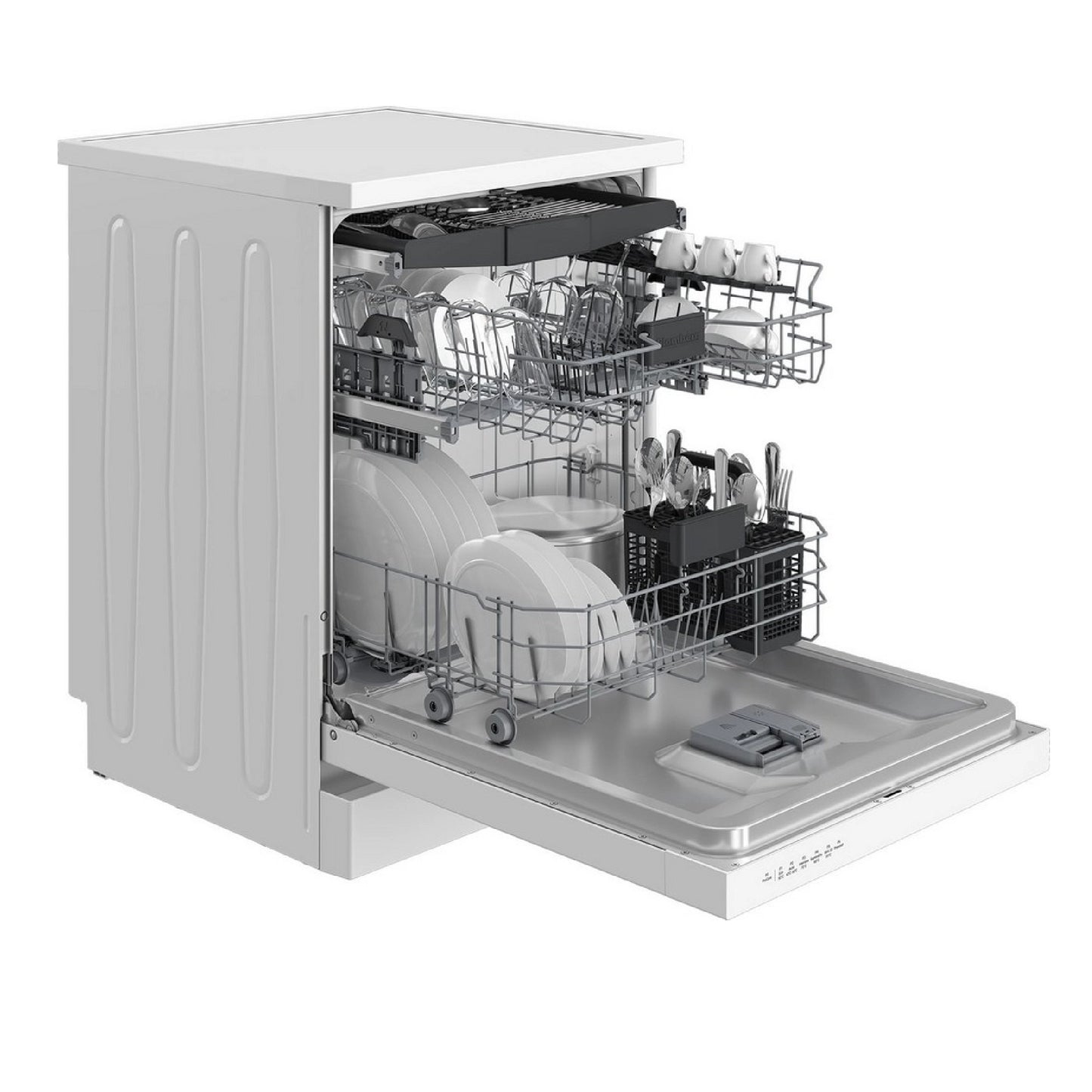 Blomberg Freestanding Dishwasher - White - 15 Place Settings