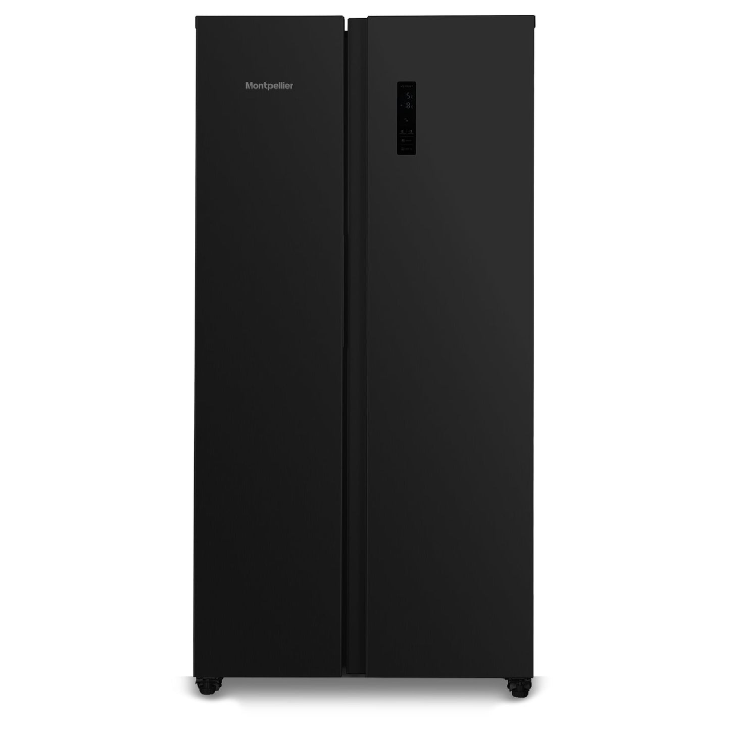 Montpellier 91cm Side by Side American Fridge Freezer - Black