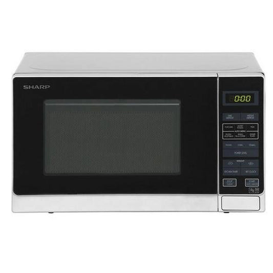 Sharp R272SLM 20 Litre Solo Microwave - Silver