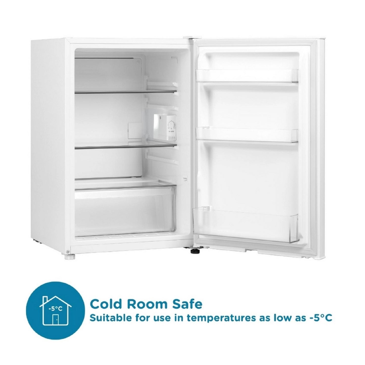 Sensis 55cm Undercounter Larder Fridge - White