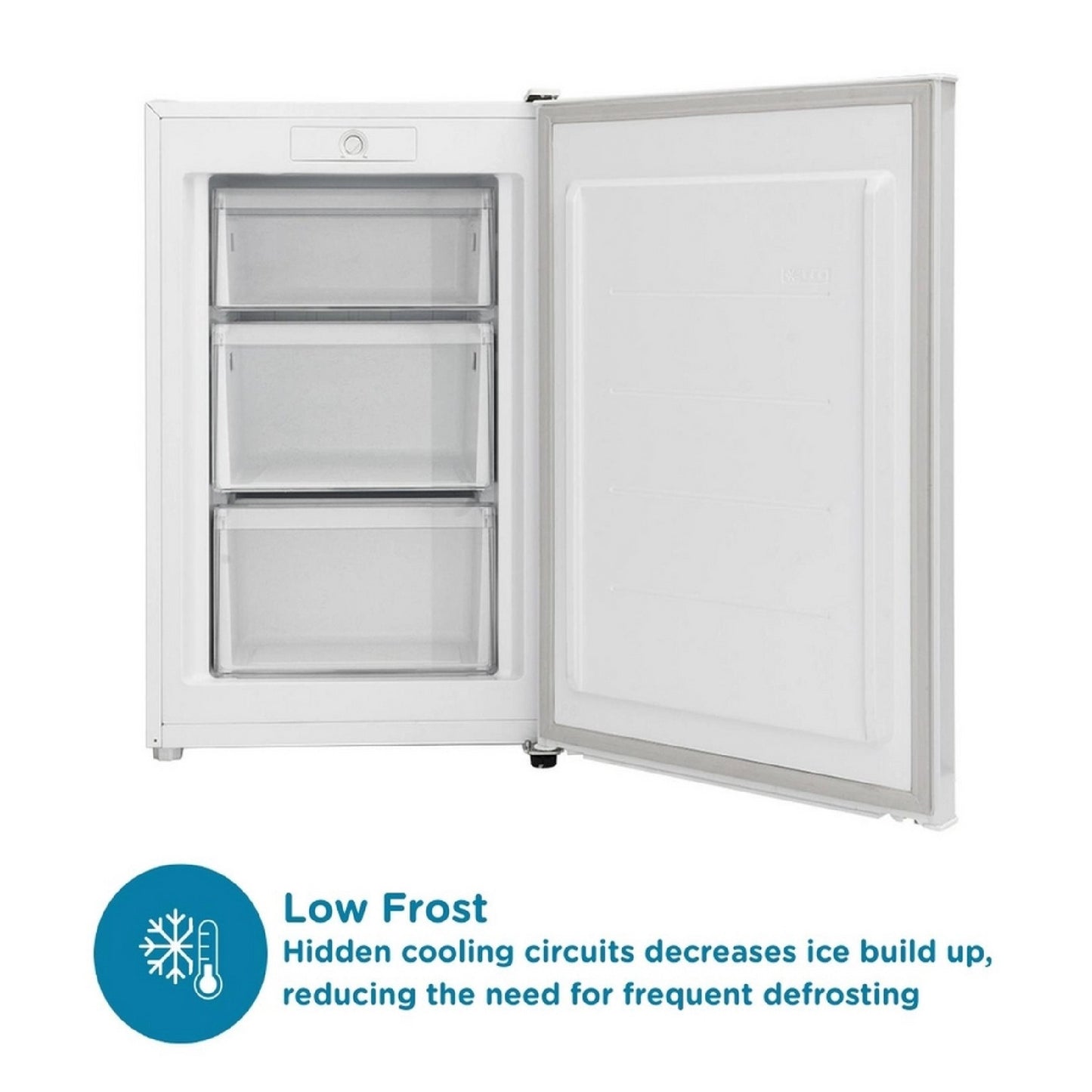 Sensis 55cm Undercounter Freezer - White