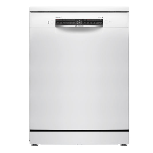Bosch Series 4 WiFi-Enabled Freestanding Dishwasher - White - 14 Place Settings
