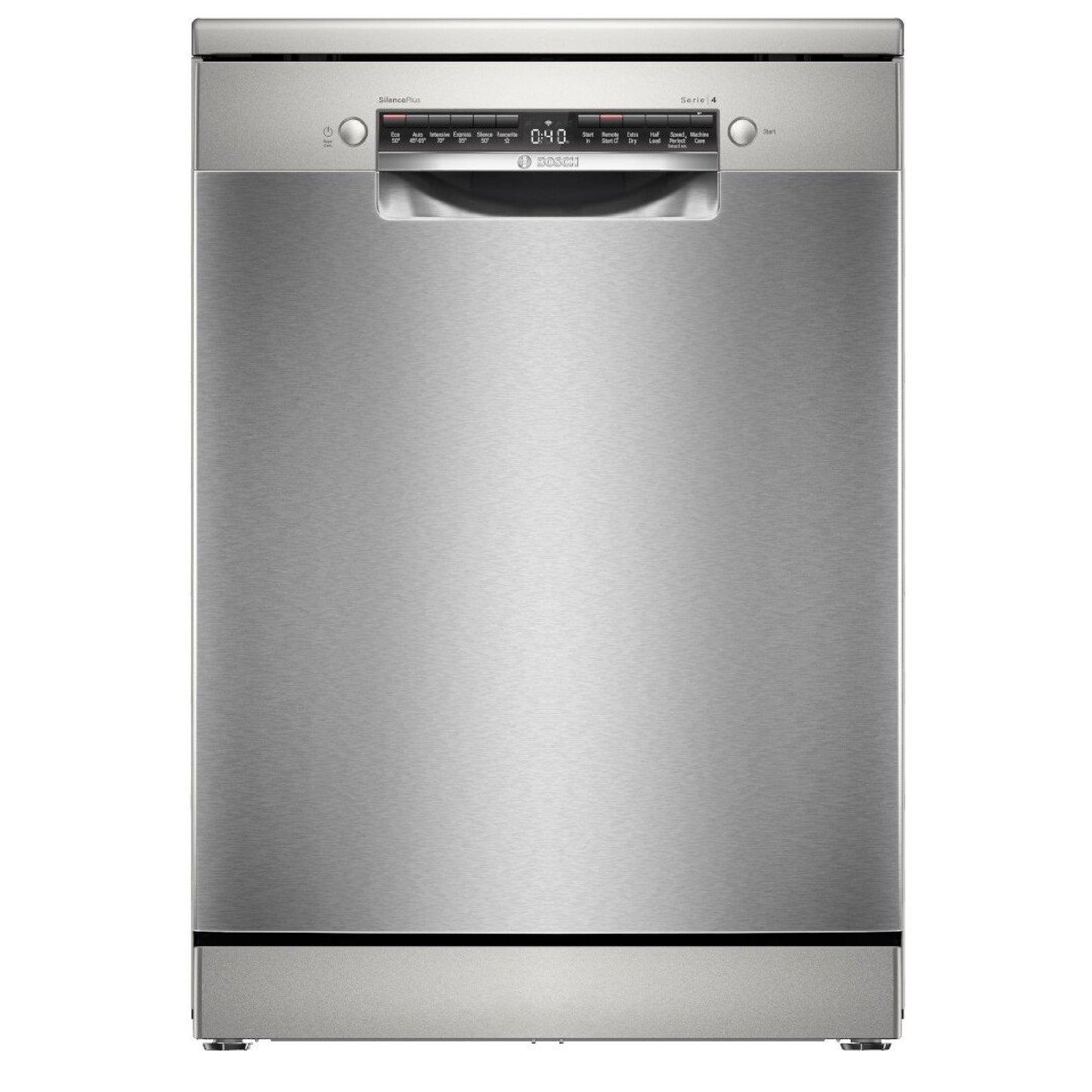 Bosch Series 4 Freestanding Dishwasher - Silver - 13 Place Settings