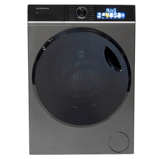 Schonhaus WMSF01914AG 9kg 1400 Spin Washing Machine - Graphite